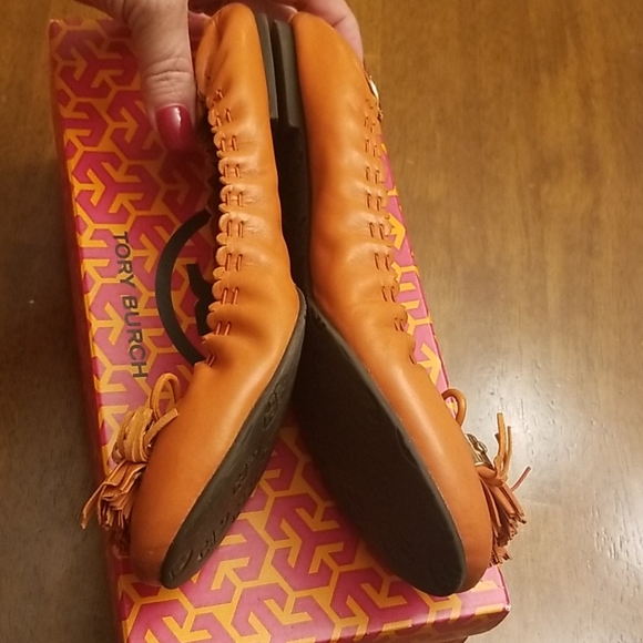 Orange Tory Burch shoes - Picture 7 of 11